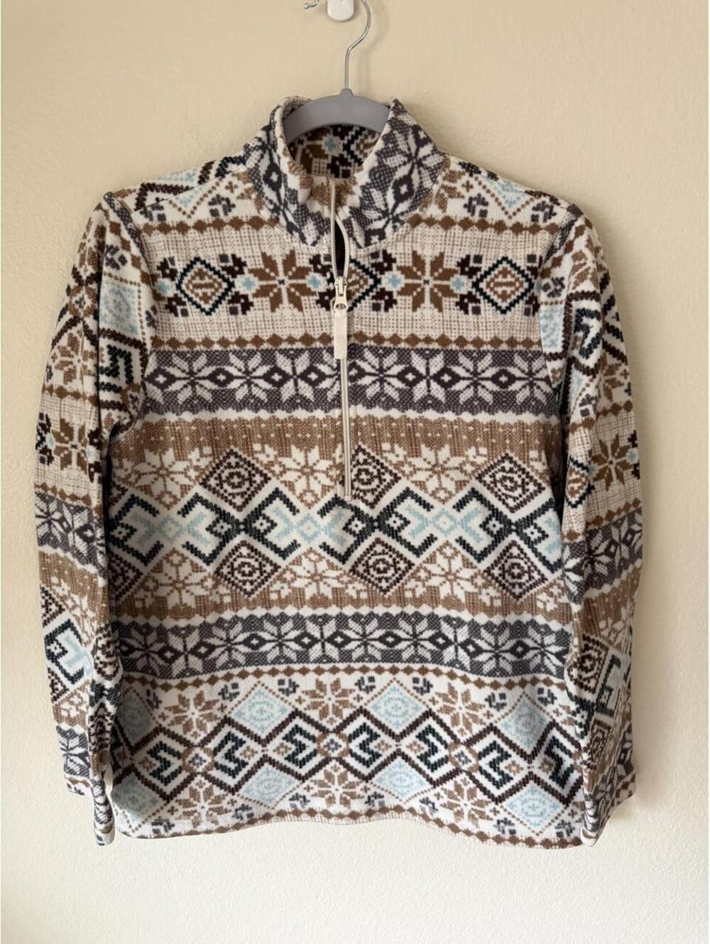 Laura Scott Women's Multi and Brown Jumper